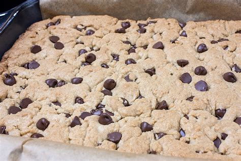 Chocolate Chip Cookie Bars Dont Sweat The Recipe