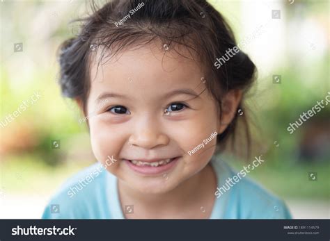 Portrait Happy Asian Girl Stock Photo 1891114579 Shutterstock