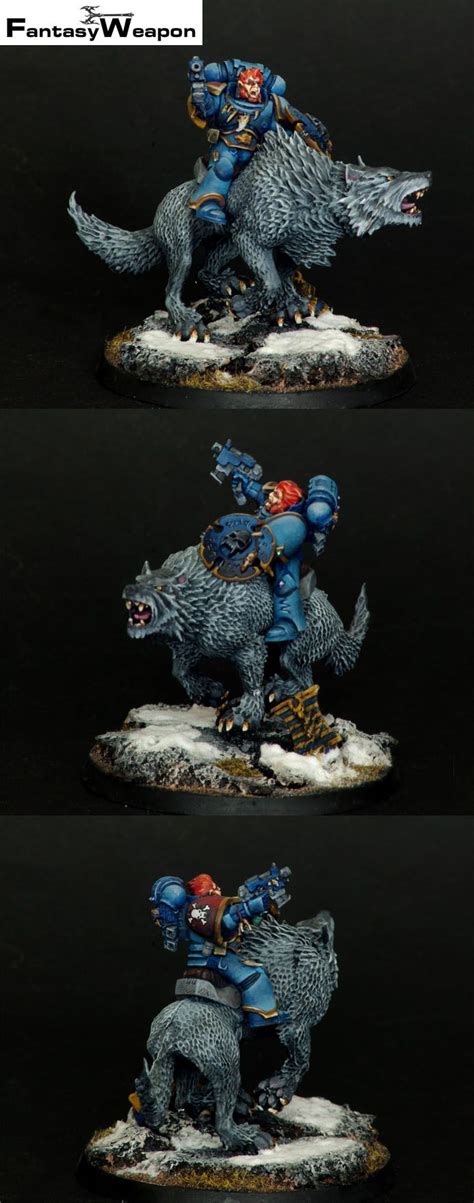 Thunderwolf Cavalry Warhammer 40k Space Wolves Space Wolves Mini