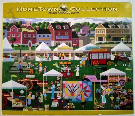 One stop shop for jigsaw puzzles. Hometown Collection Fabulous Farmer's Market Jigsaw Puzzle ...