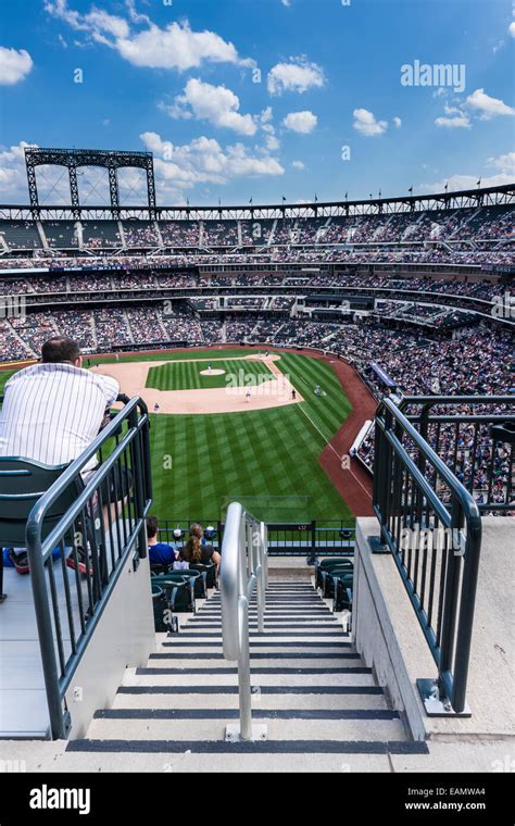 Citi Field New York Mets Stadium Stock Photo Alamy