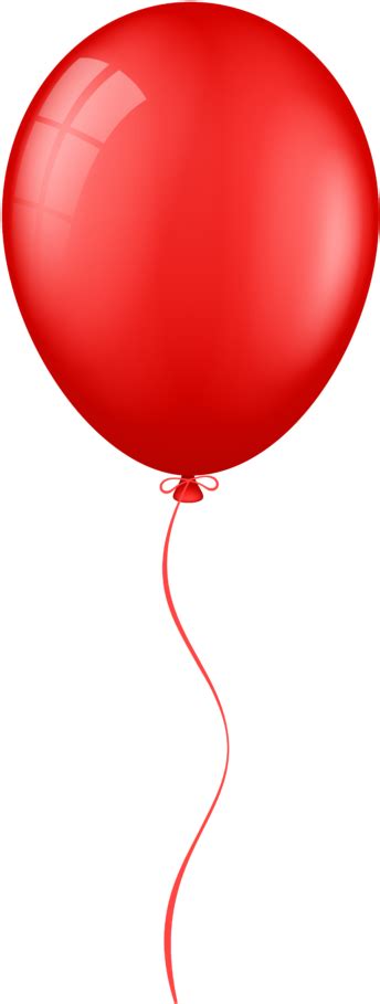 Balloon Transparent Red Balloon With String Png Clipart Full Size