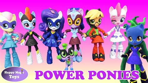 Custom My Little Pony Power Pony Showcase Happy Magic Toys Youtube