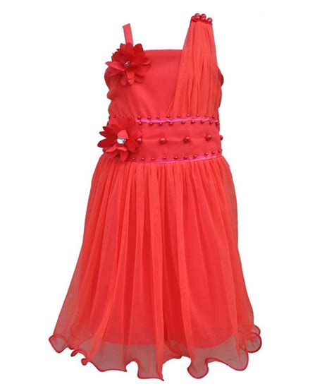 Mylilprincess Red Frock For Girls Buy Mylilprincess Red Frock For