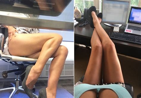 30 Girls Who Took Sexy Selfies While Bored At Work