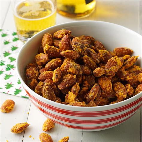 Roasted Cheddar Herb Almonds Recipe How To Make It