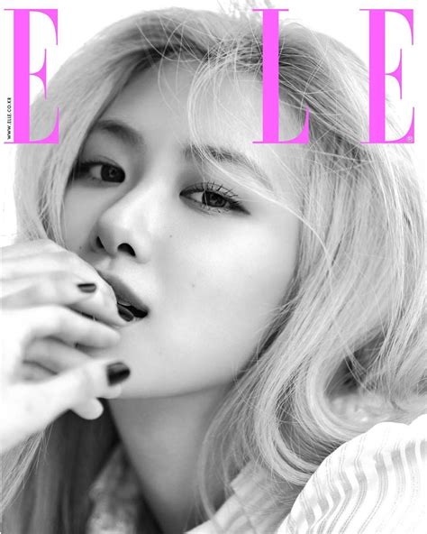 4 Blackpink Rose Elle Korea Magazine July 2020 Issue Ysl Saint Laurent