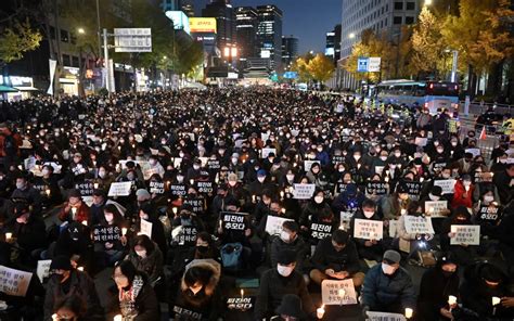 South Korea Demands Justice For Babe As Thousands Protest RNZ News