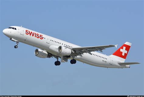 Hb Ion Swiss Airbus A321 212 Photo By Maximilian Gruber Id 460151