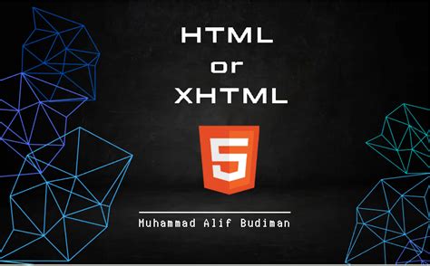 Html Vs Xhtml Unraveling The Stricter Markup By Muhammad Alif