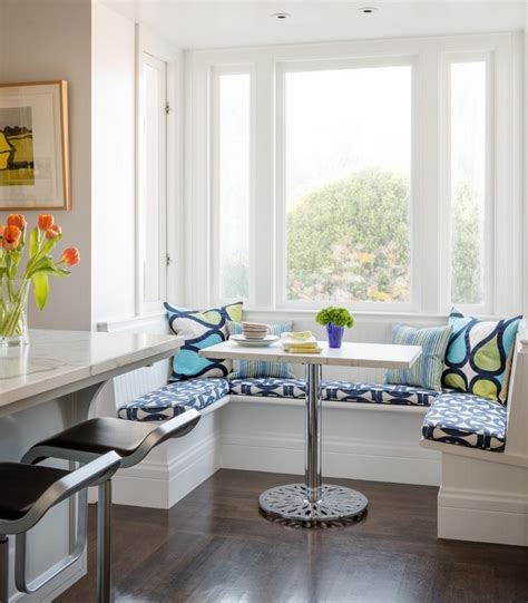 Whether in a bedroom, kitchen, or entry hall, bay windows play double duty, adding extra illumination, as well as an interesting architectural element the cozy area can be used for a myriad of purposes, from a reading or breakfast nook to window seating, or even as a lovely spot to showcase a piano. How to arrange an adorable breakfast nook in the kitchen
