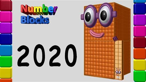 Numberblock 2020 Happy Numberblocks New Year Numberblocks Youtube