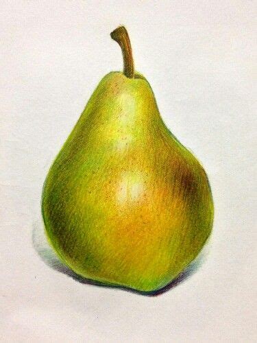Color Pencil Fruits Drawing Food Drawing Drawing Ideas Realistic