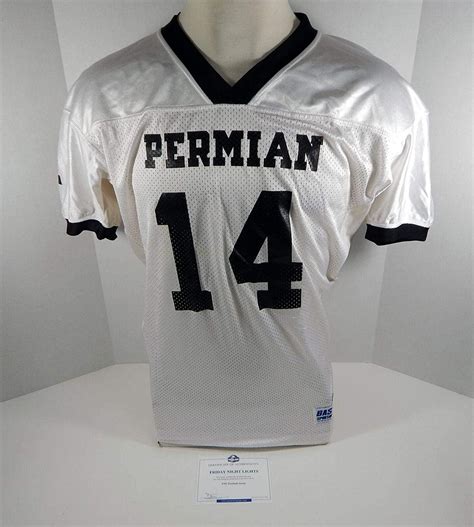 2004 Friday Night Lights Permian Panthers 14 Screen Worn
