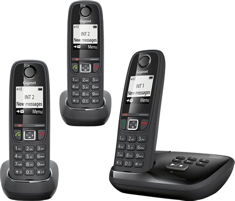 Gigaset As405a Trio Advanced Cordless Home Phone With Answer Machine