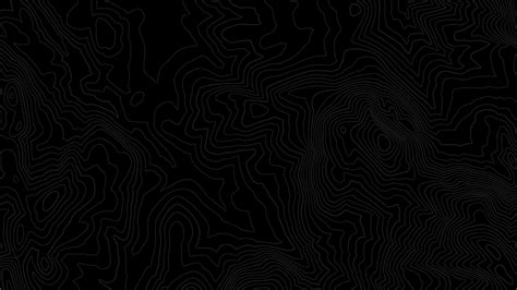 1280x720 Resolution Topography Abstract Black Texture 720p Wallpaper