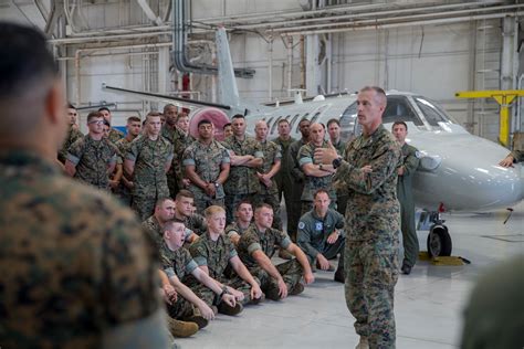 Marine Air Ground Task Force 23 Senior Leaders Visit Marines With