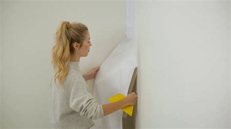 Peel And Stick Vinyl Wallpaper Installation Video Anewall Youtube