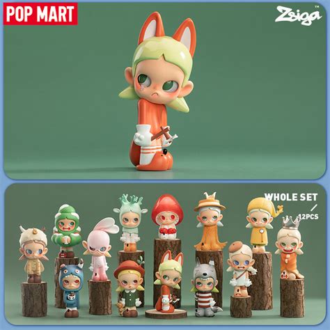 POP MART Figure Toys Zsiga Walking Into the Forest Series Blind Box | Lazada PH