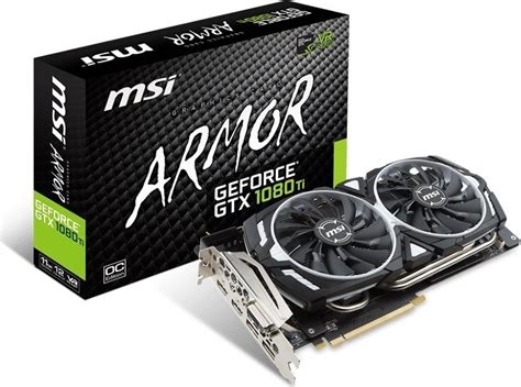 Msi Geforce Gtx 1080 Ti 11gb Armor Oc Skroutzgr