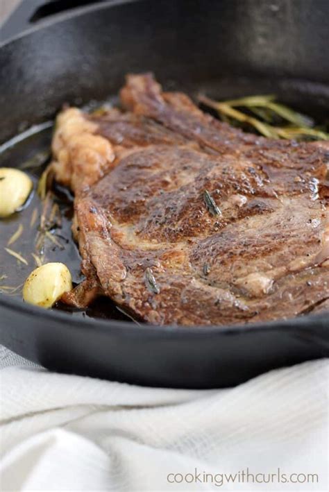 Other cuts that you can use for this recipe Pan-Seared Ribeye Steak - Cooking With Curls