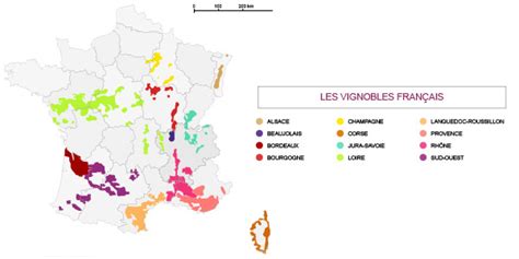 Les Régions Viticoles De France