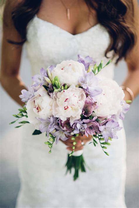 25 Beautiful Purple Wedding Bouquets We Love Martha Stewart