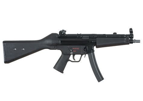 Heckler And Koch Mp5a2 9mm Submachine Gun W Fixed Stock Guns For Sale