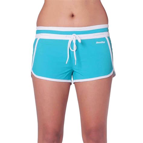 blue candy swim shorts for women br