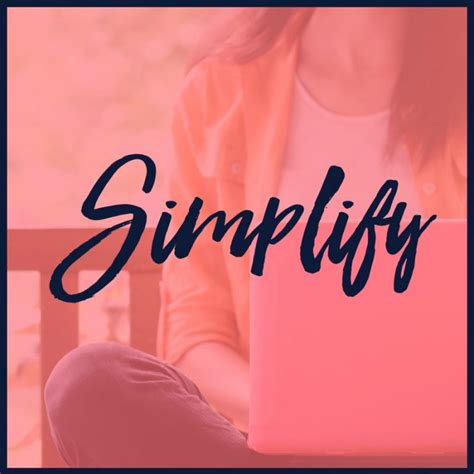 Simplify Checklist