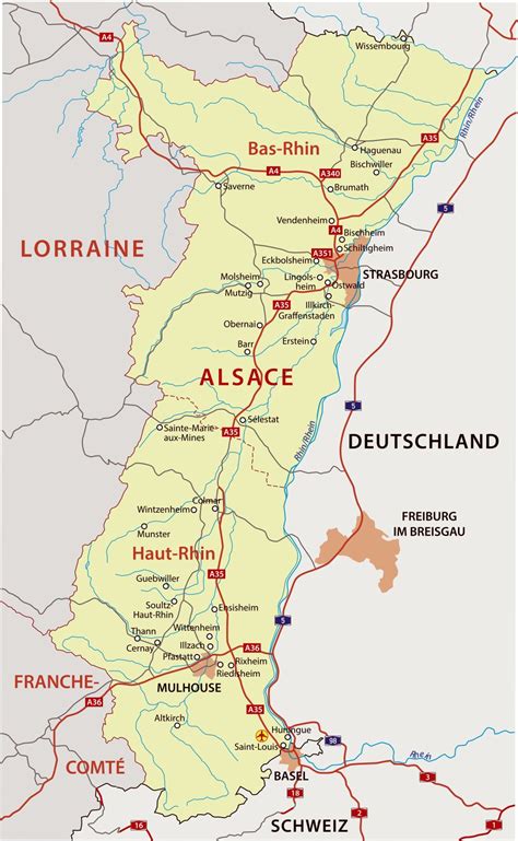 Alsace Tourist Attractions Map Alsace Tourist Attraction Maps Travel