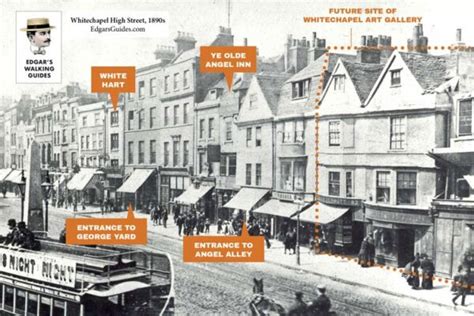 Whitechapel High Street In 1888 And In 2022 Then And Now