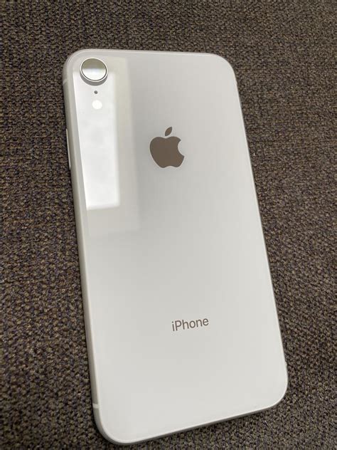 Apple Iphone Xr Unlocked White 128gb A1984 Lryj55369 Swappa