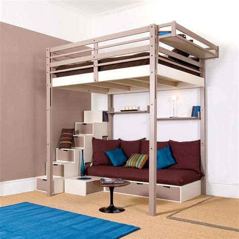 Full Size Loft Beds With Stairs Foter
