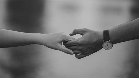 Free photo: Monochrome Photo of Couple Holding Hands - Arm, Black and ...