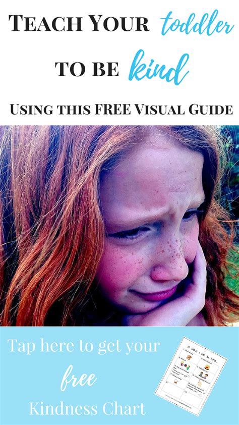 Teach Your Toddler To Be Kind Using This Free Visual Guide Teaching