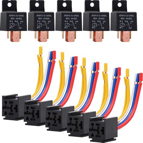 Ehdis 5 Packs Car Relay With Harness Truck Motor Nepal Ubuy