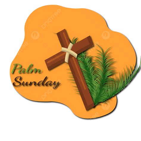 Palm Sunday Vector Hd Png Images Palm Sunday Creative Design Modern