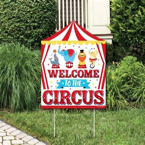 Carnival Step Right Up Circus Party Decorations Carnival Themed
