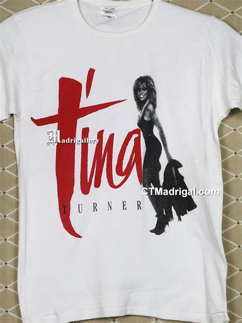 Tina Turner Shirt Concert Tour T Shirt Vintage Rare Gem