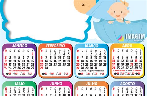 Moldura Calendario 2022 Baby Boy Png Imagem Legal Images