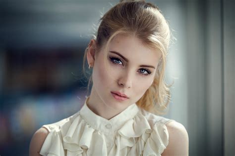 Monochrome Irina Popova Women Face Px Portrait Model