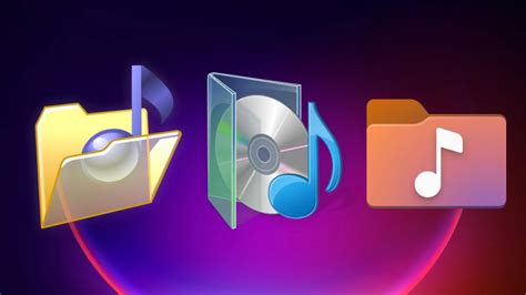 Windows Icon Evolution Music Folder Youtube