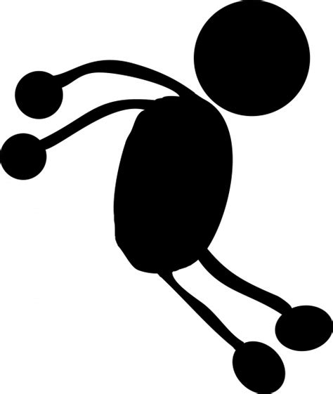 Stickman Jumping Free Stock Photo Public Domain Pictures
