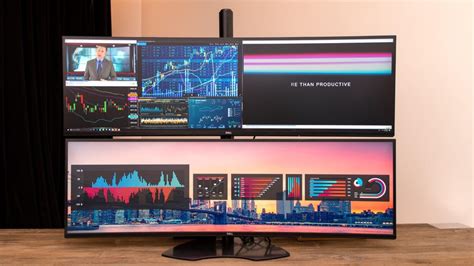Dell Ultrasharp 49 Is A Big Monitor Matched By A Big Price Cnet