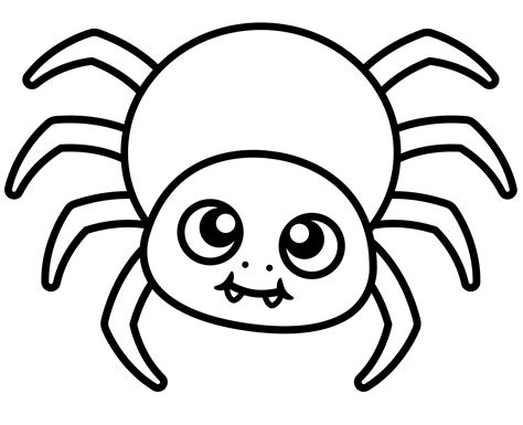 Spider Coloring Page Free Printable Coloring Pages