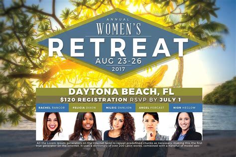 Retreat Flyer Template Portal Tutorials