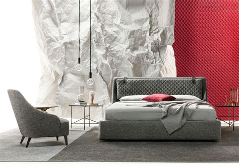 Chelsea Upholstered Bed With Custom Made Storage Berto Salotti