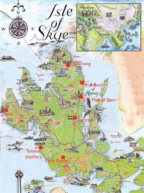 Printable Map Of Skye Printable Map Of The United States
