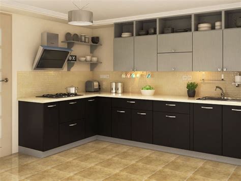 Indian Style Modular Kitchen Design For Apartment
